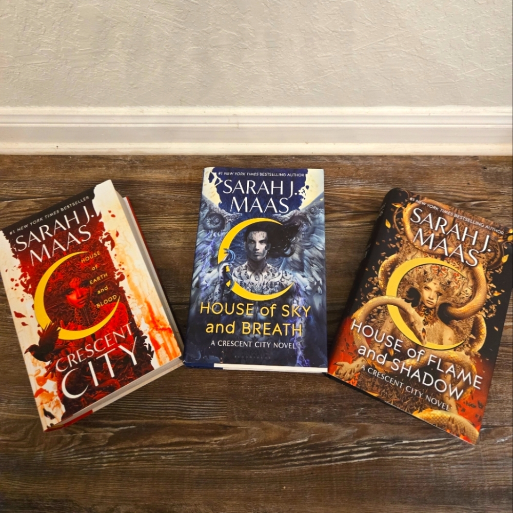 Crescent City Hard Cover Book Set by Sarah J. Maas